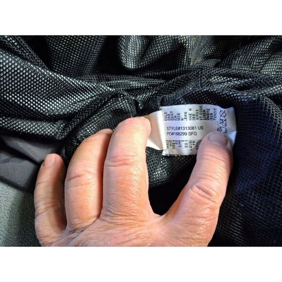 CAT Hooded Jacket Men's XL Black Softshell Cat Work Wear Utility Outdoors - Picture 9 of 16